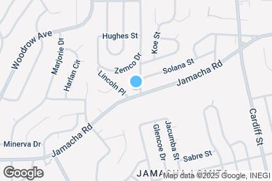 Map image of the property - 910 Glencoe Dr