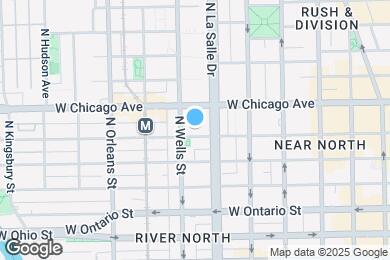 Map image of the property - 156 W Superior St