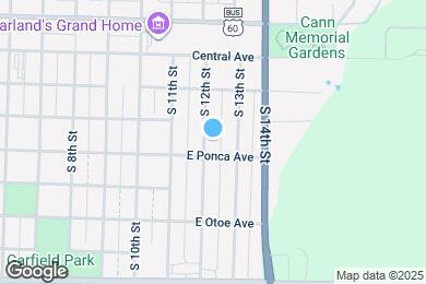 Map image of the property - 415 S 12th St