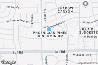 Map image of the property - 3420 W Danbury Dr