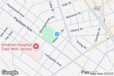 Map image of the property - 377 Madison St