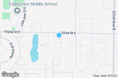 Map image of the property - 19216 16th Ave Ct E