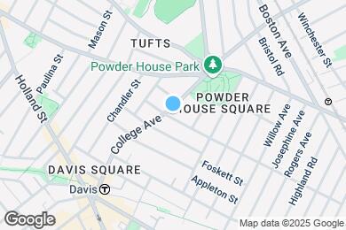 Map image of the property - 103 College Ave