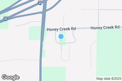 Map image of the property - Honey Creek Apartments