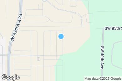 Map image of the property - 8642 SW 43rd Ter