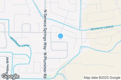 Map image of the property - 9446 W Hiden Stream St
