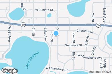 Map image of the property - 1260 5th St