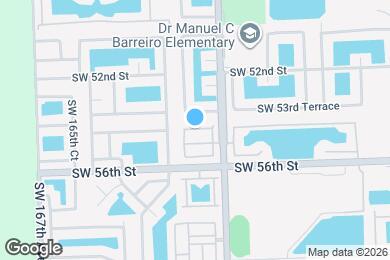Map image of the property - 16266 SW 54th Ter