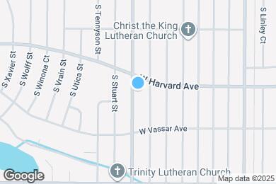 Map image of the property - 2520 S Raleigh St