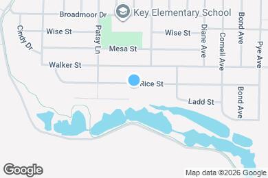 Map image of the property - 2558 Rice St