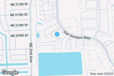 Map image of the property - 389 NE 208th Ter