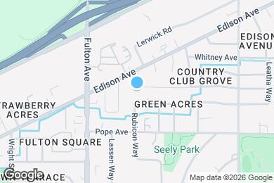 Map image of the property - 2784 Kerria Way