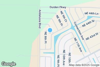 Map image of the property - 4154 NE 9th Ave