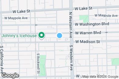 Map image of the property - 2442 W Madison St