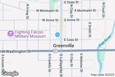 Map image of the property - 100 W Cass St