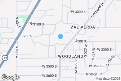 Map image of the property - 628 W 3300 S