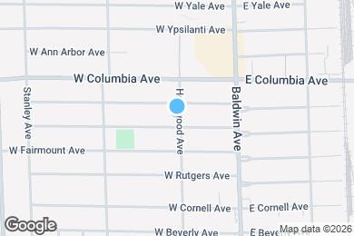 Map image of the property - 76 W Strathmore Ave