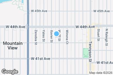 Map image of the property - 4327 1/2 Wolff St