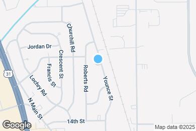 Map image of the property - 1586 Younce St