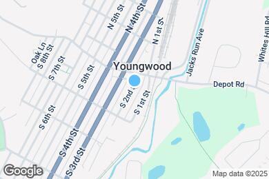 Map image of the property - 16 S 2nd St