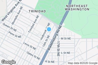 Map image of the property - 1228 16th St NE