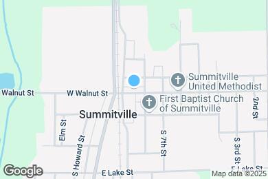 Map image of the property - 812 E Walnut St