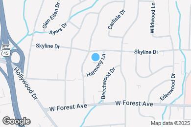 Map image of the property - 43 Harmony Ln