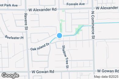 Map image of the property - 502 Oak Island Dr