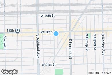 Map image of the property - 1819 S Laflin St