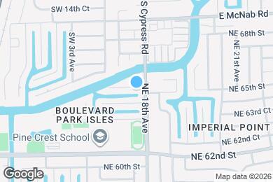 Map image of the property - 1740 NE 64th St