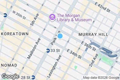 Map image of the property - 108 E 35th St