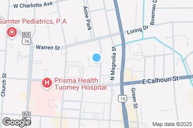 Map image of the property - 20 Baker St