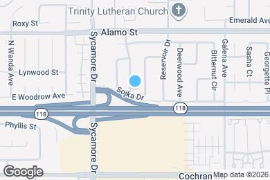 Map image of the property - 2616 Cimmaron Ave