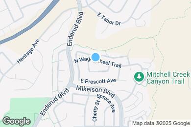 Map image of the property - 5405 Wagonwheel Trail