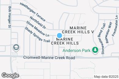 Map image of the property - 5432 Shady Springs Trail