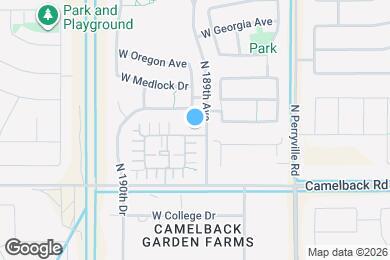 Map image of the property - 18912 W Reade Ave