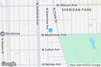 Map image of the property - 4405 N Greenview Ave