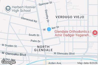 Map image of the property - 432 W Stocker St