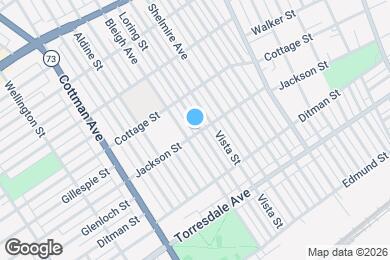 Map image of the property - 4444 Loring St