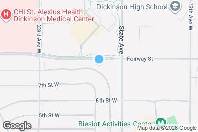 Map image of the property - 1868 8th Street West