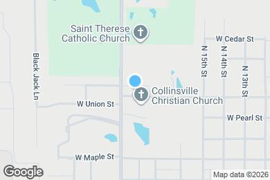 Map image of the property - 1813 W Union Pl