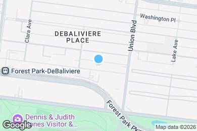 Map image of the property - 5367 Pershing Ave