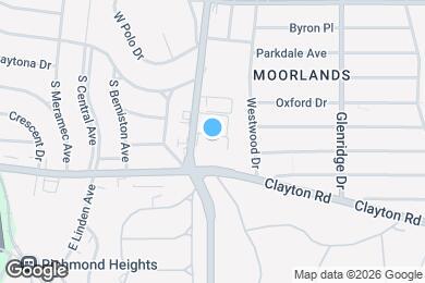 Map image of the property - 900 S Hanley Rd