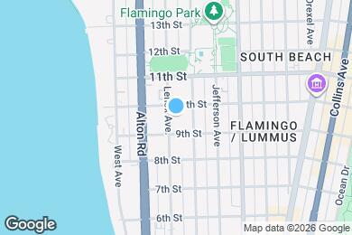 Map image of the property - 937 Lenox Ave.