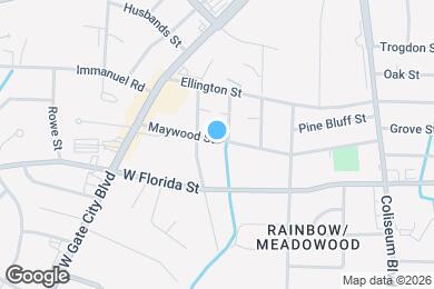 Map image of the property - 2307 Maywood St