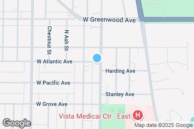 Map image of the property - 1532 North Ave