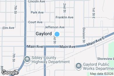 Map image of the property - 220 3rd St