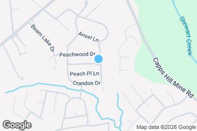 Map image of the property - 1305 Peach Park Ln