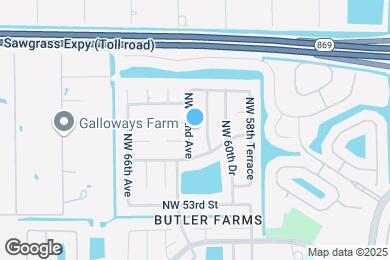 Map image of the property - 5529 NW 62nd Ave