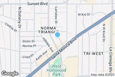 Map image of the property - 839 Larrabee St